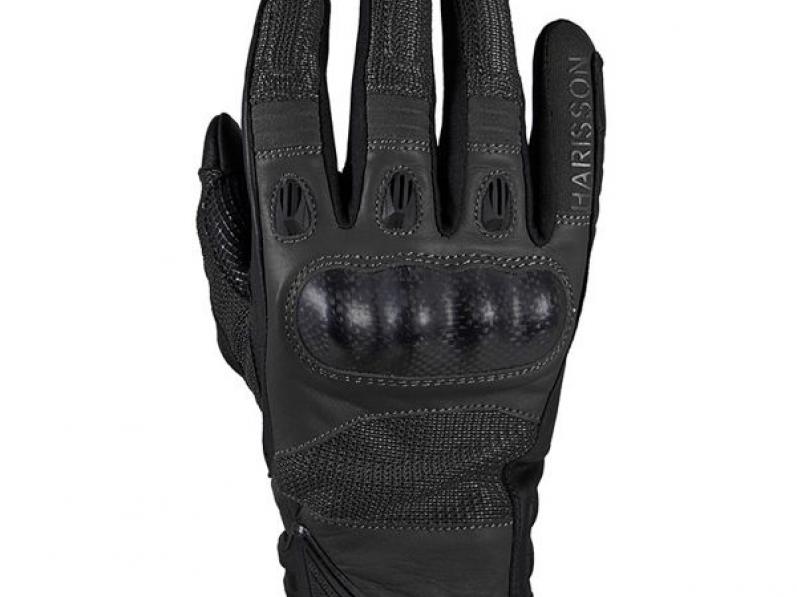 Gants moto HARISSON Spy Evo Black